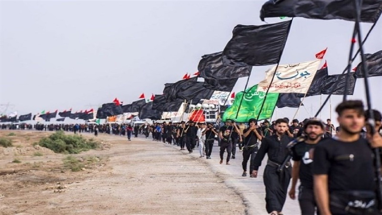 قدم برداشتن ۲۶ هزار نفر از عاشقان حسینی در مسیر بهشت