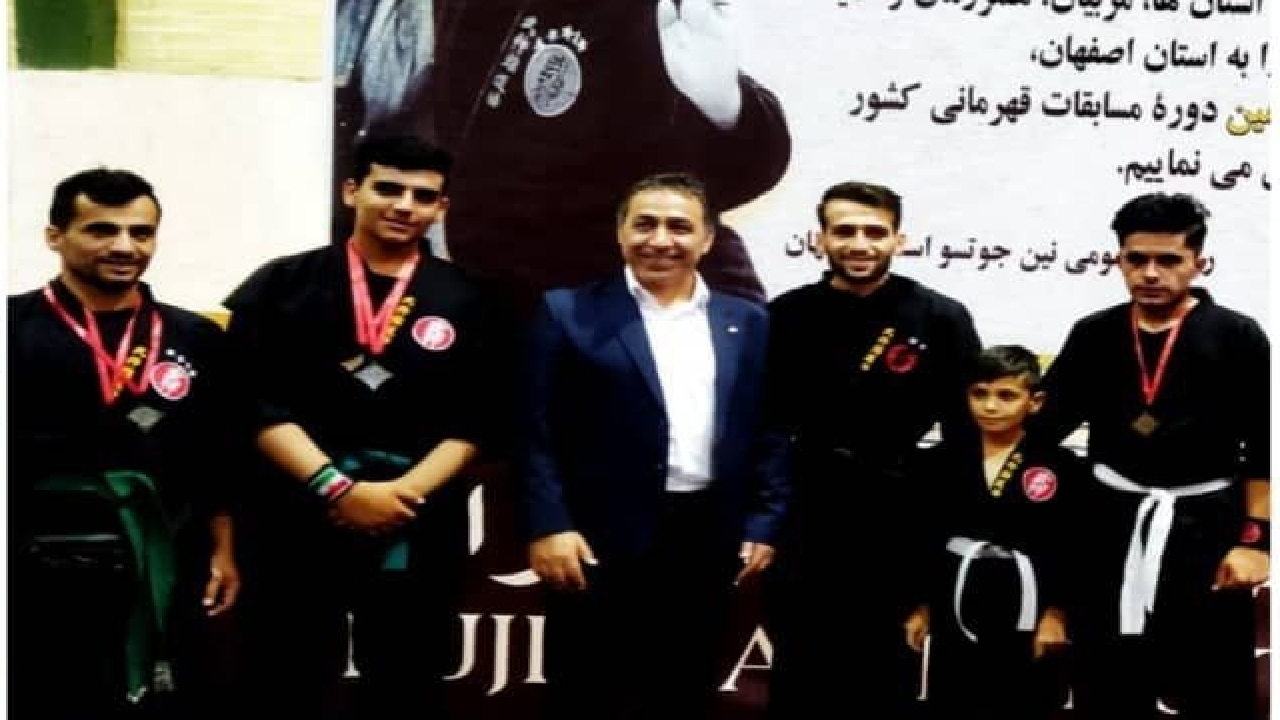 کسب ۷ نشان رنگارنگ در مسابقات قهرمانی کشور سبک نین جوتسو