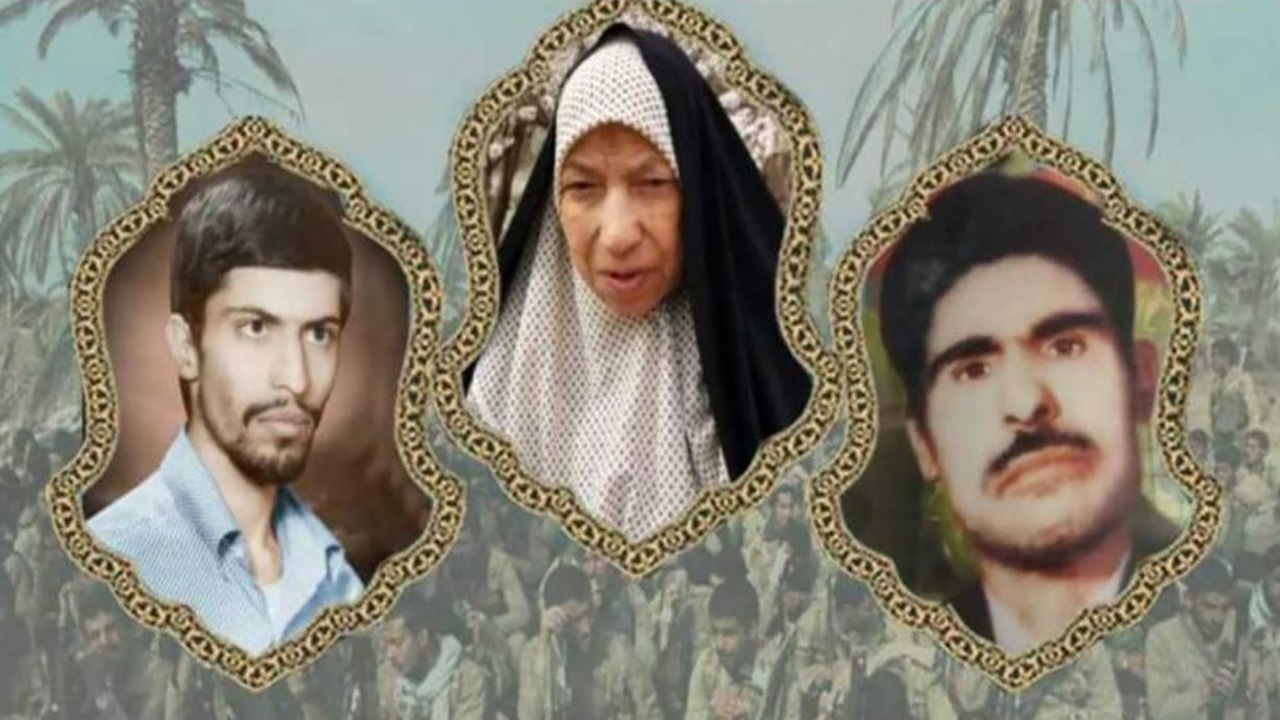 پیکر همسر و مادر شهیدان نامجو باغینی در کرمان تشییع شد