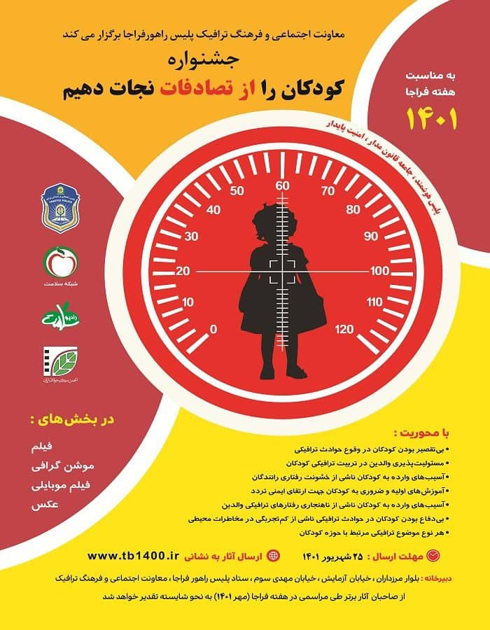 برگزاری جشنواره "کودکان را از تصادفات نجات دهیم" در البرز