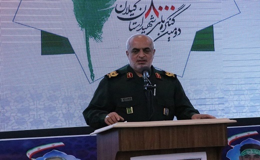 سردار محمد عبدالله پور فرمانده سپاه قدس گیلان