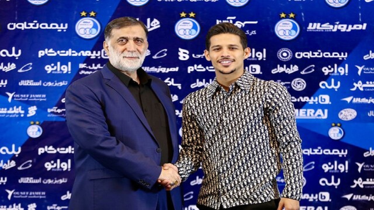 قایدی رسما آبی پوش شد