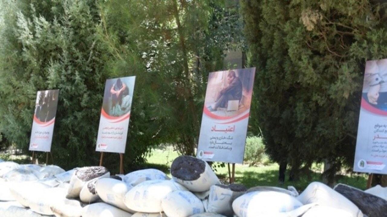 کشف یک تُن و ۴۰۰ کیلو مواد افیونی در عملیات پلیس اصفهان