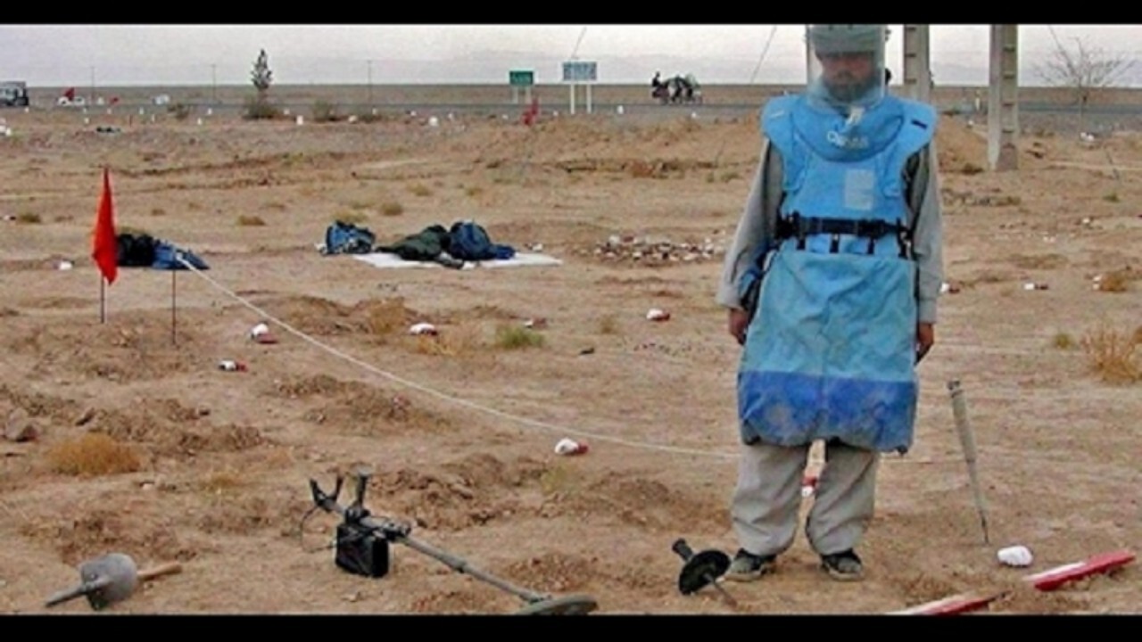 بیش از ۱۵۰۰ حلقه مین در افغانستان منهدم شد
