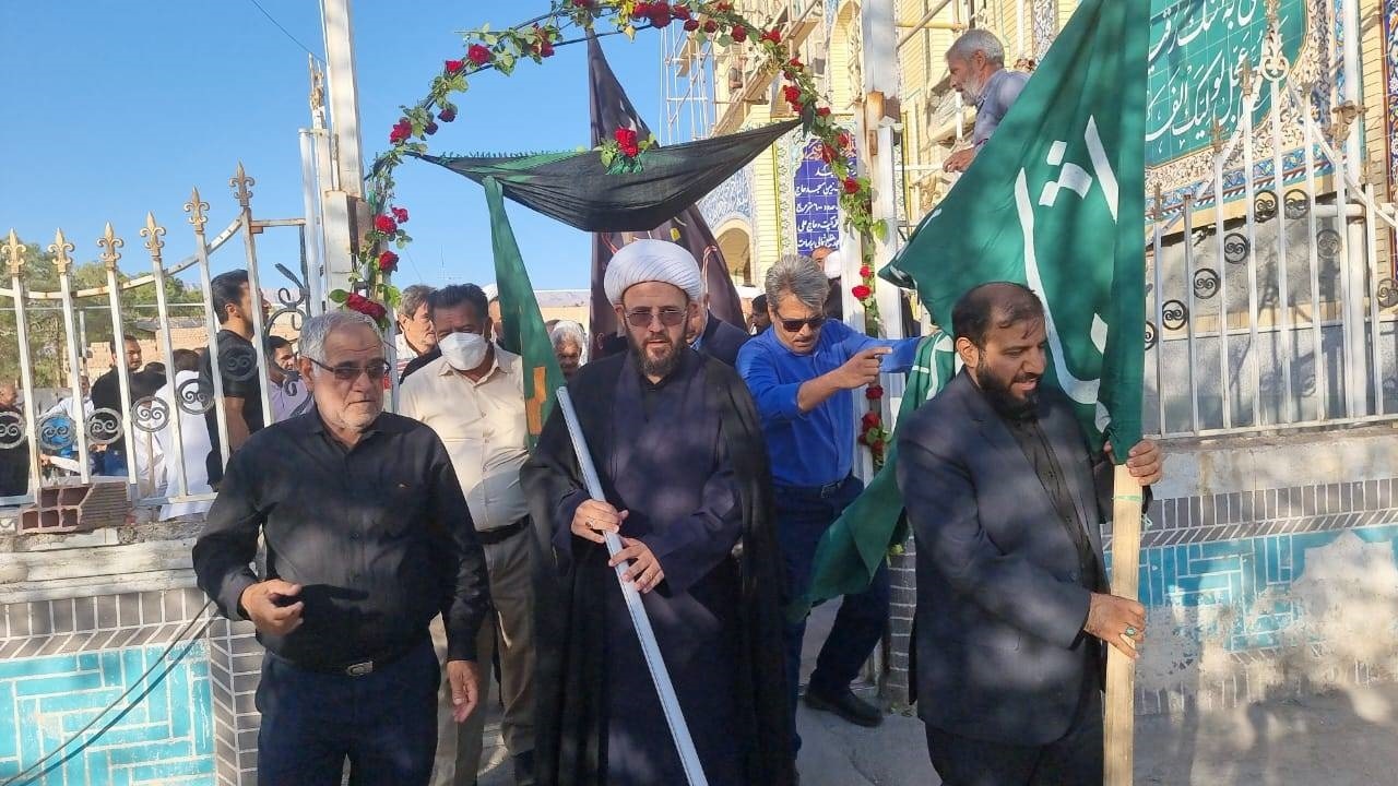 کاروان پیاده امام رضا راهی مشهد شد