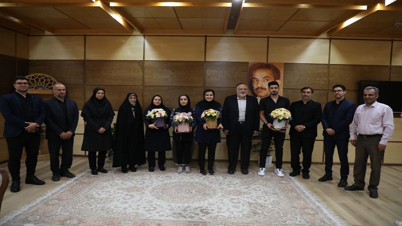 تجلیل از ملی پوشان قزوینی حاضر در مسابقات جهانی بلغارستان