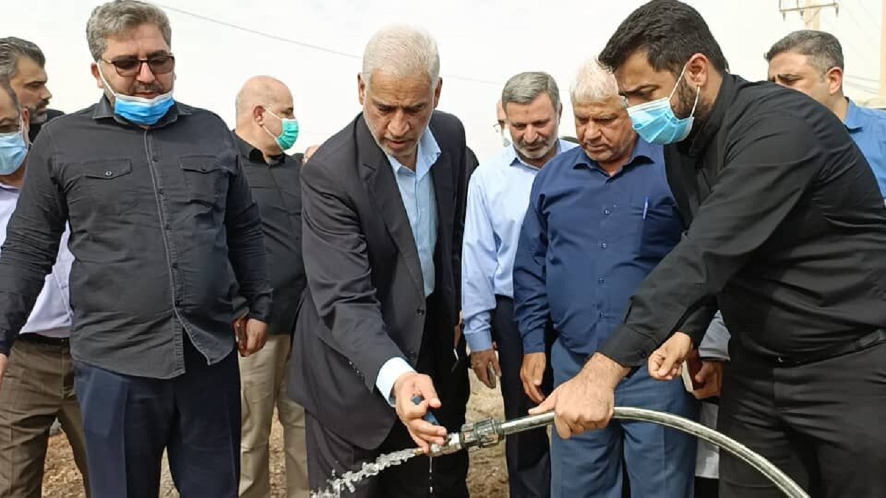 بهره برداری از شبکه آبرسانی مواکب در گذرگاه‌های مرزی شلمچه و چذابه