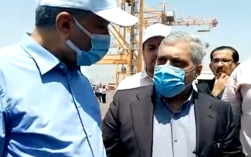 بازدید معاون رئیس جمهور از بیمارستان ۵۳۱ تختخوابی و بندر شهید رجایی بندرعباس بازدید معاون رئیس جمهور از بیمارستان ۵۳۱ تختخوابی و بندر شهید رجایی بندرعباس