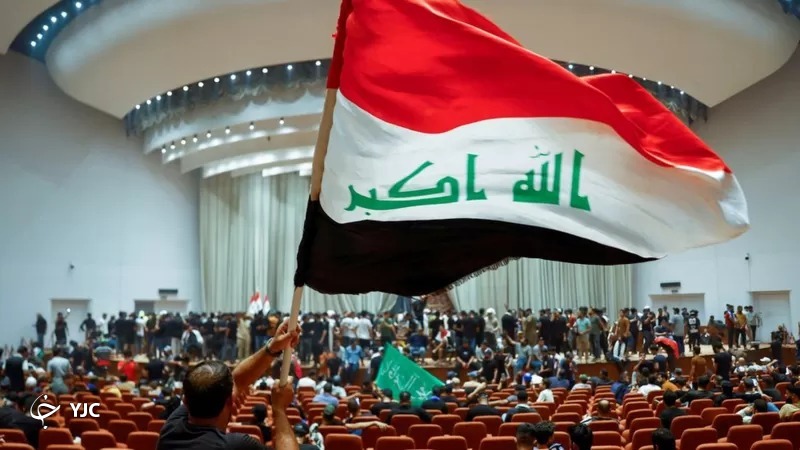حمله طرفداران صدر به پارلمان عراق