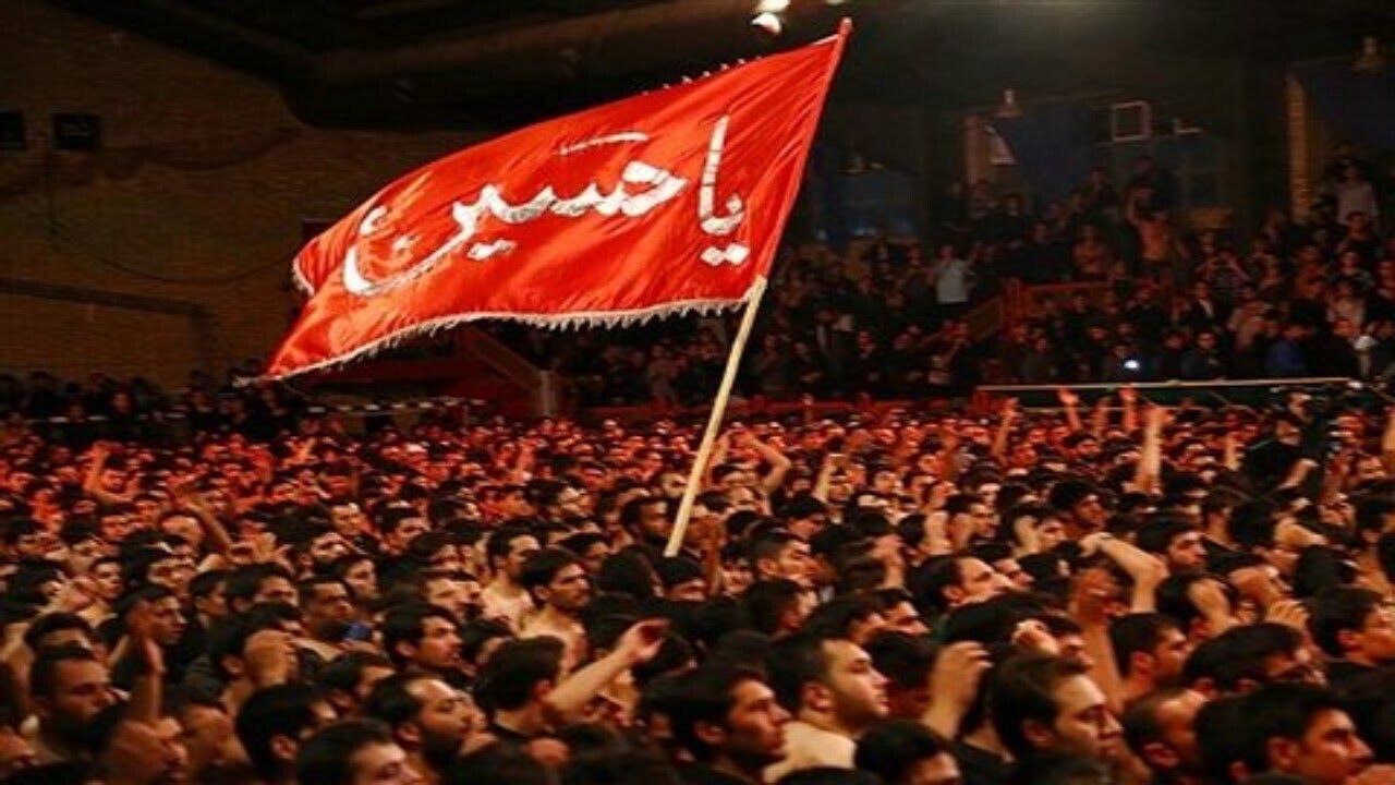 سوگواری مهاجرین افغانستانی مقیم بهارستان تهران در عزای سیدالشهداء+ فیلم