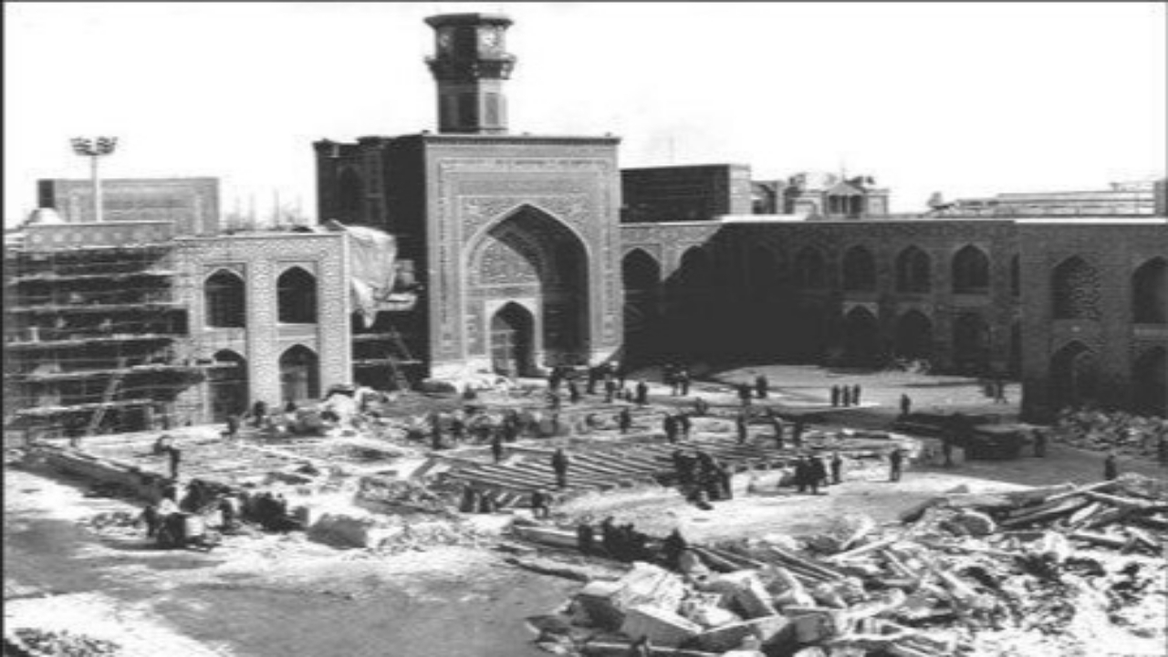 بازسازی و تعمیرات در حرم مطهر رضوی، فعالیتی به قدمت هزاره تاریخ