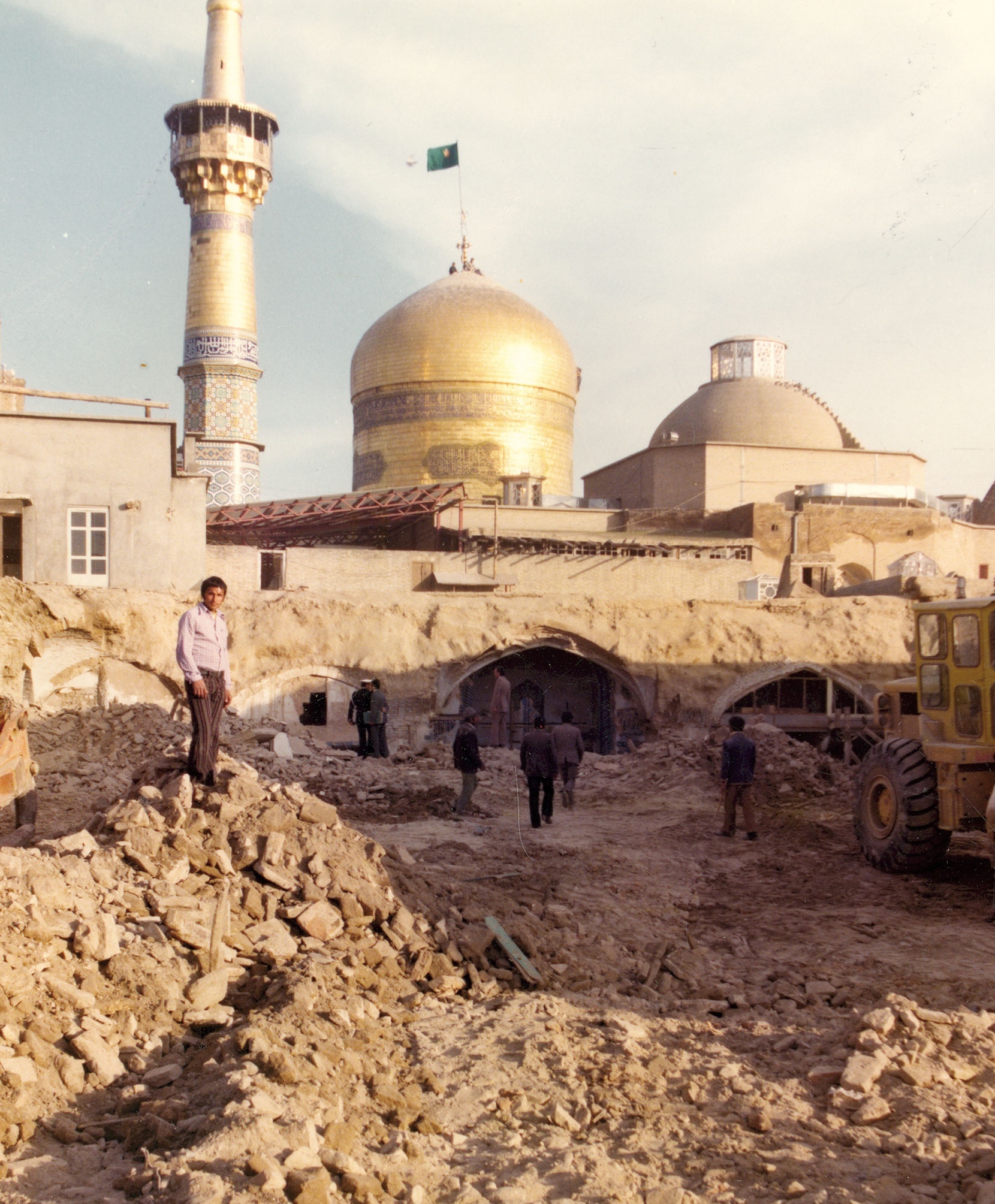 بازسازی و تعمیرات حرم مطهر رضوی، به قدمت هزار سال از تاریخ