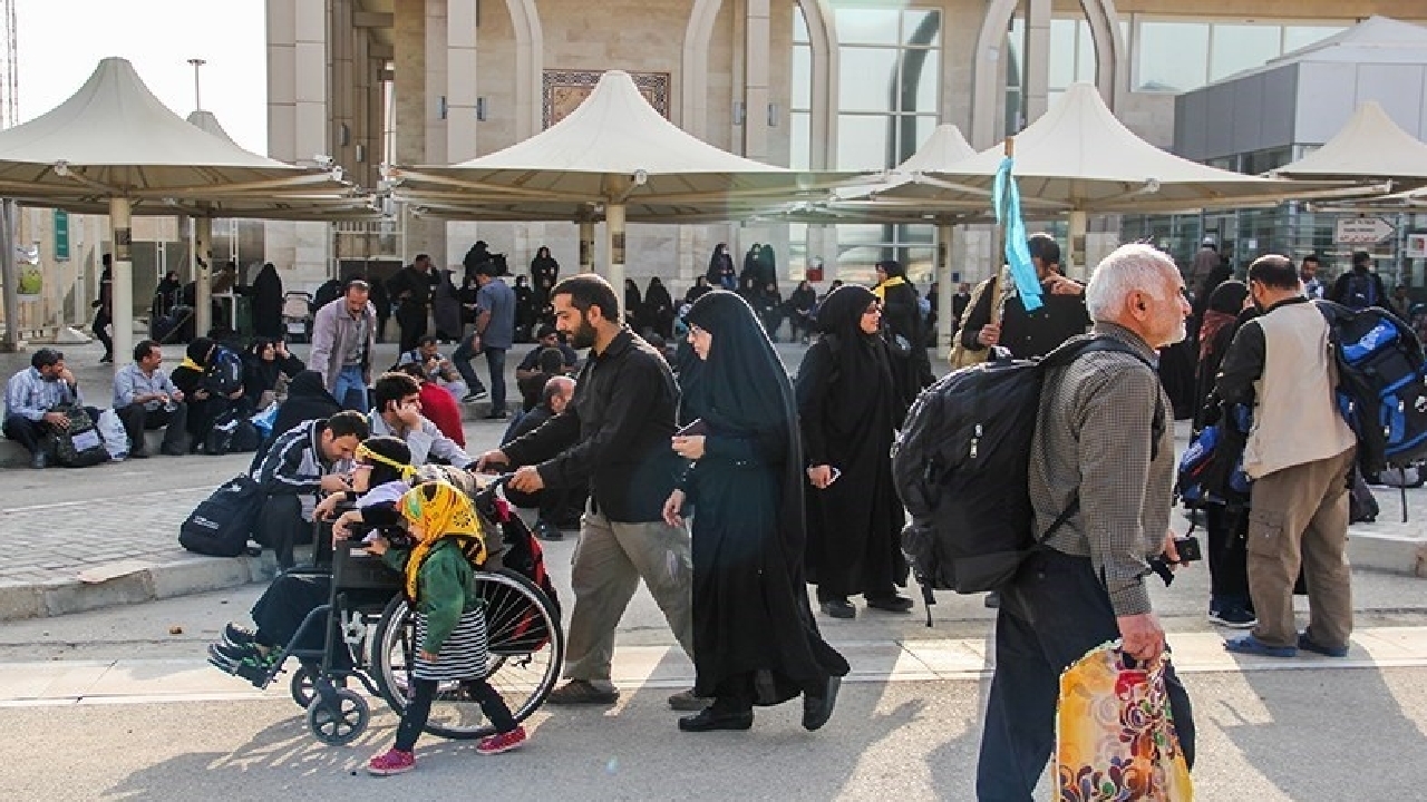 مرز باشماق میزبان زائران اربعین حسینی