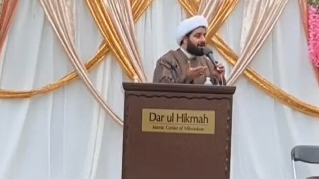 مولودی خوانی به زبان انگلیسی در آمریکا + فیلم