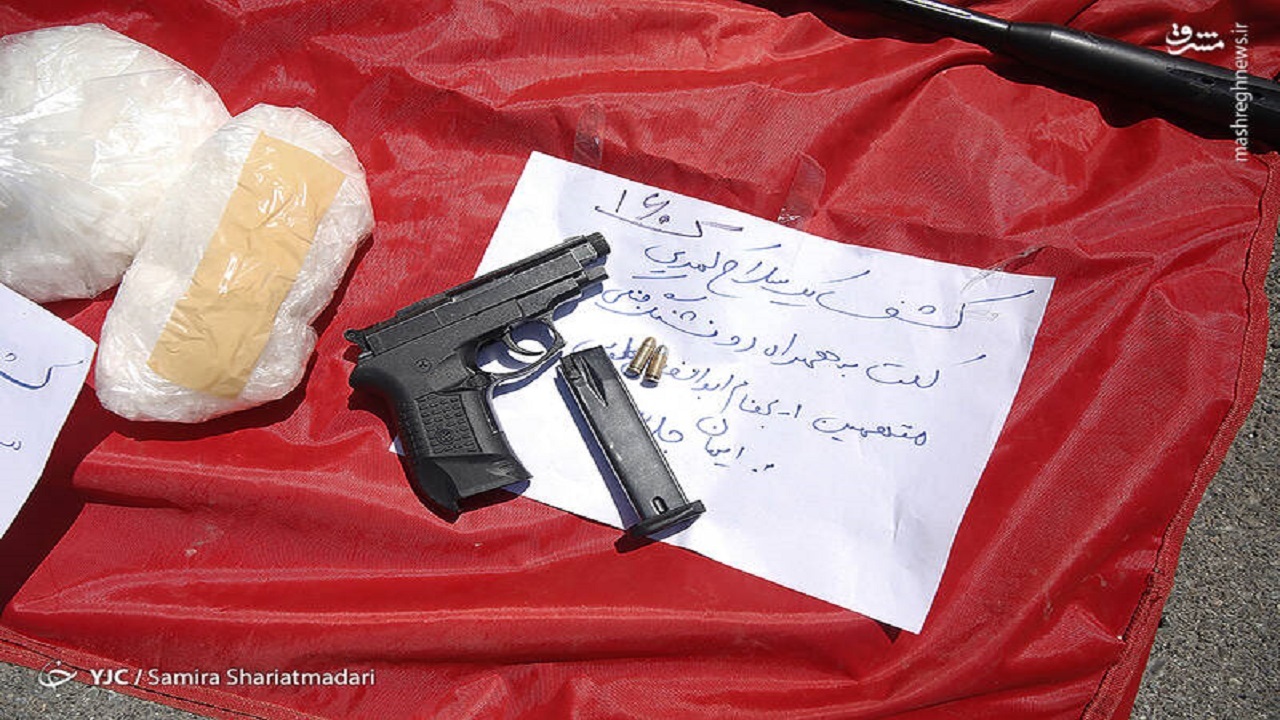 کشف سلاح در شمال تهران