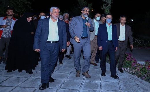 بهره برداری از بوستان بانوان حضرت مریم در قم +تصاویر