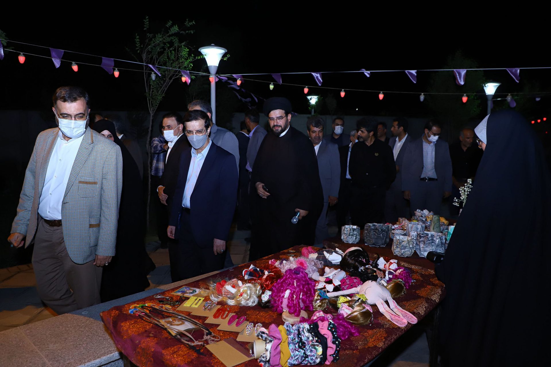 بهره برداری از بوستان بانوان حضرت مریم در قم +تصاویر