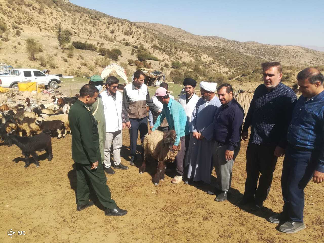 رزمایش جهادی دامپزشکی طرح شهید اسکندری در کازرون برگزار شد