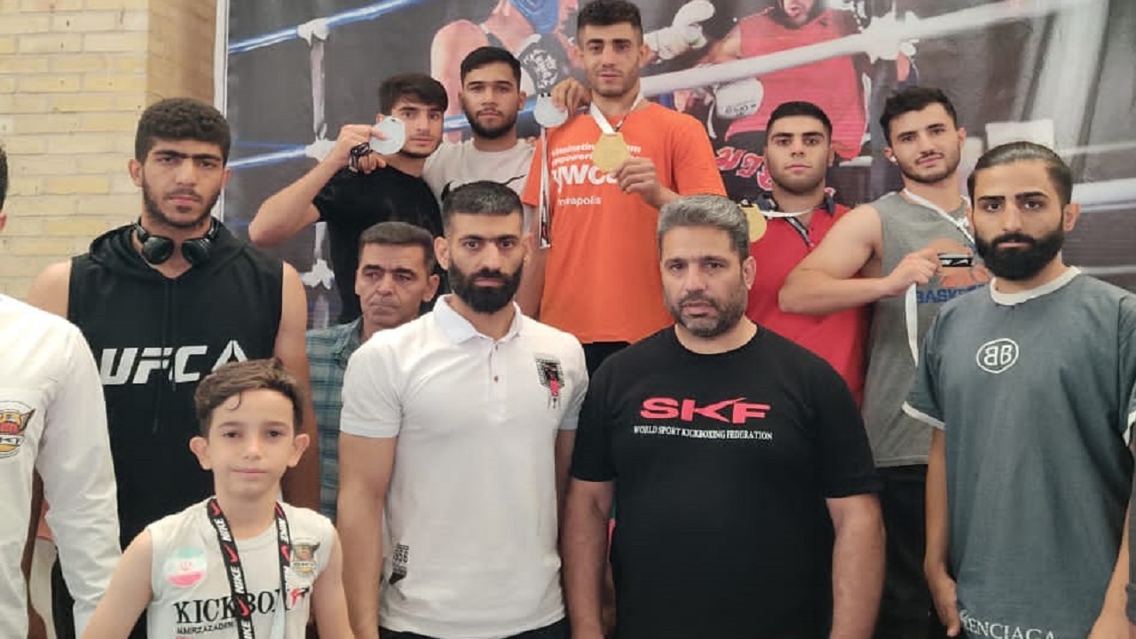 صدرنشینی کیک بوکسینگ کاران قم در جام ستارگان