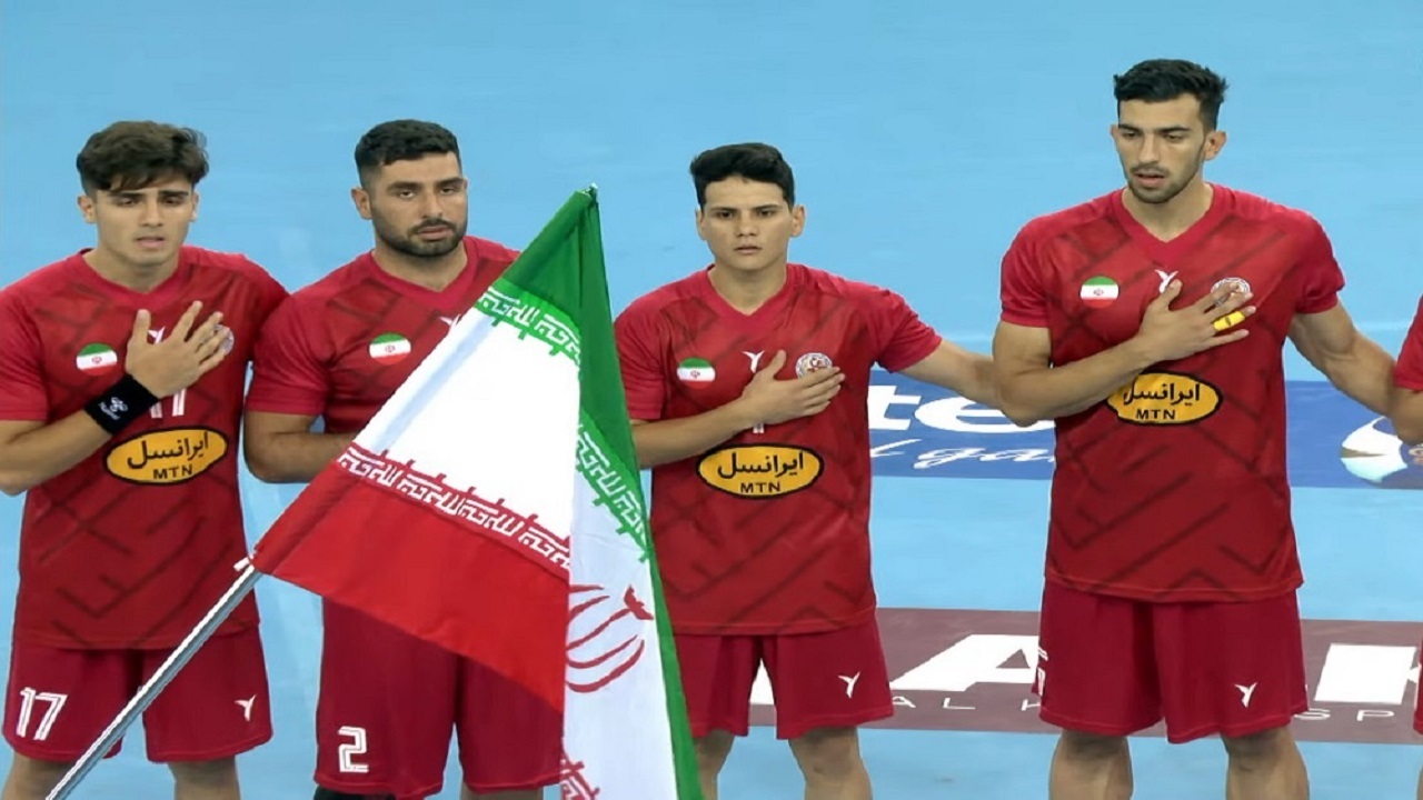 رقابت‌های هندبال قهرمانی نوجوانان آسیا / پیروزی مقتدرانه هندبالیست‌های ایرانی مقابل هند