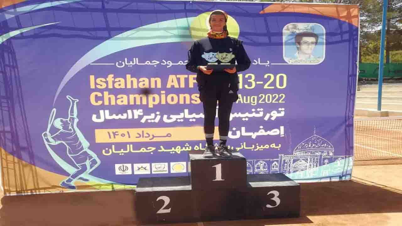 تنیسور کرمانی فاتح تور تنیس زیر ۱۴ سال آسیا