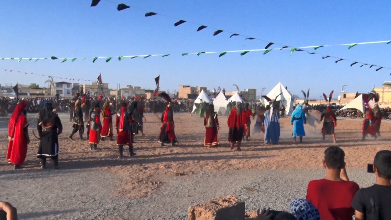 نمایش بزرگ واقعه عاشورا در ساوه