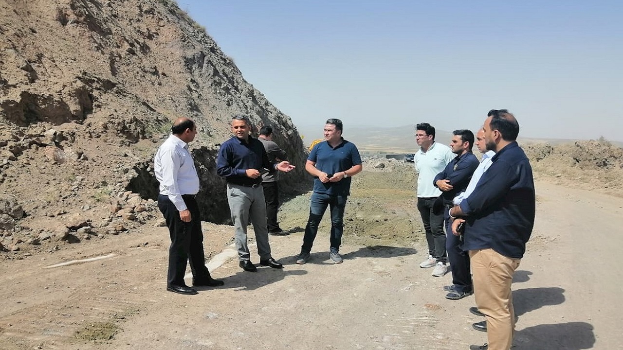 پیشرفت ۴۰ درصدی جاده دسترسی پل معلق هیر
