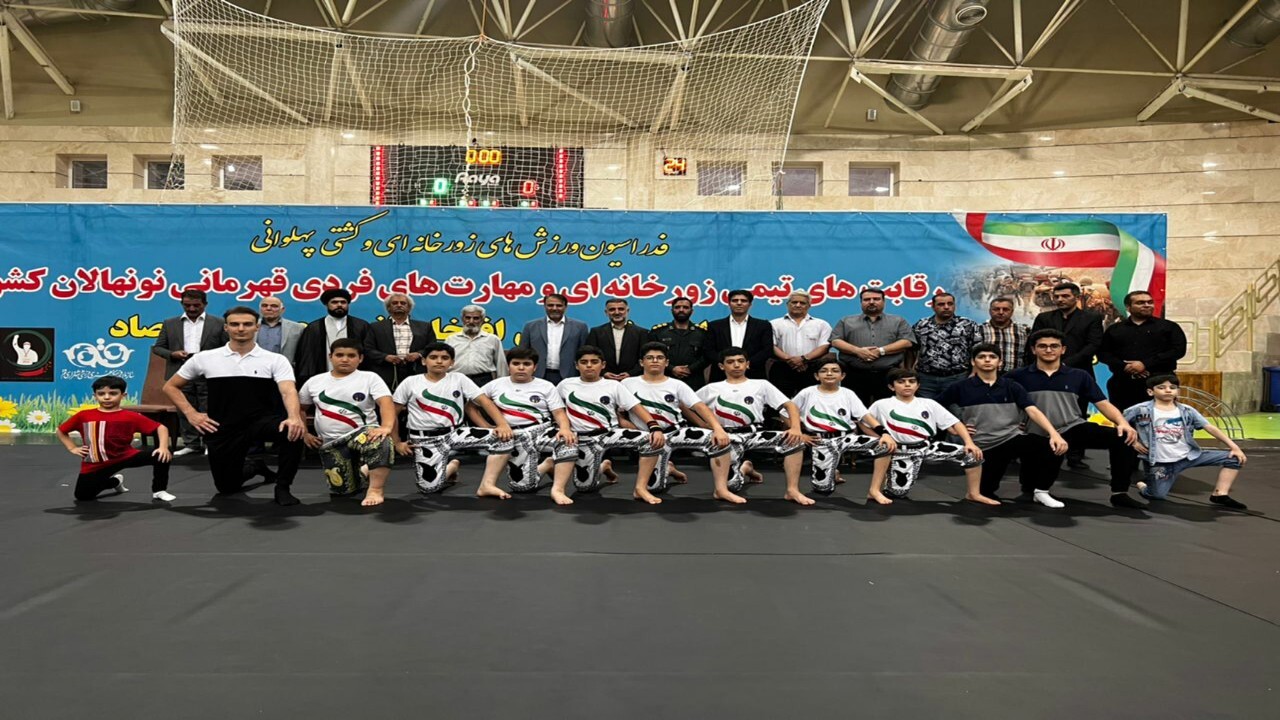 کسب مقام سوم تیمی قم در مسابقات نونهالان کشور
