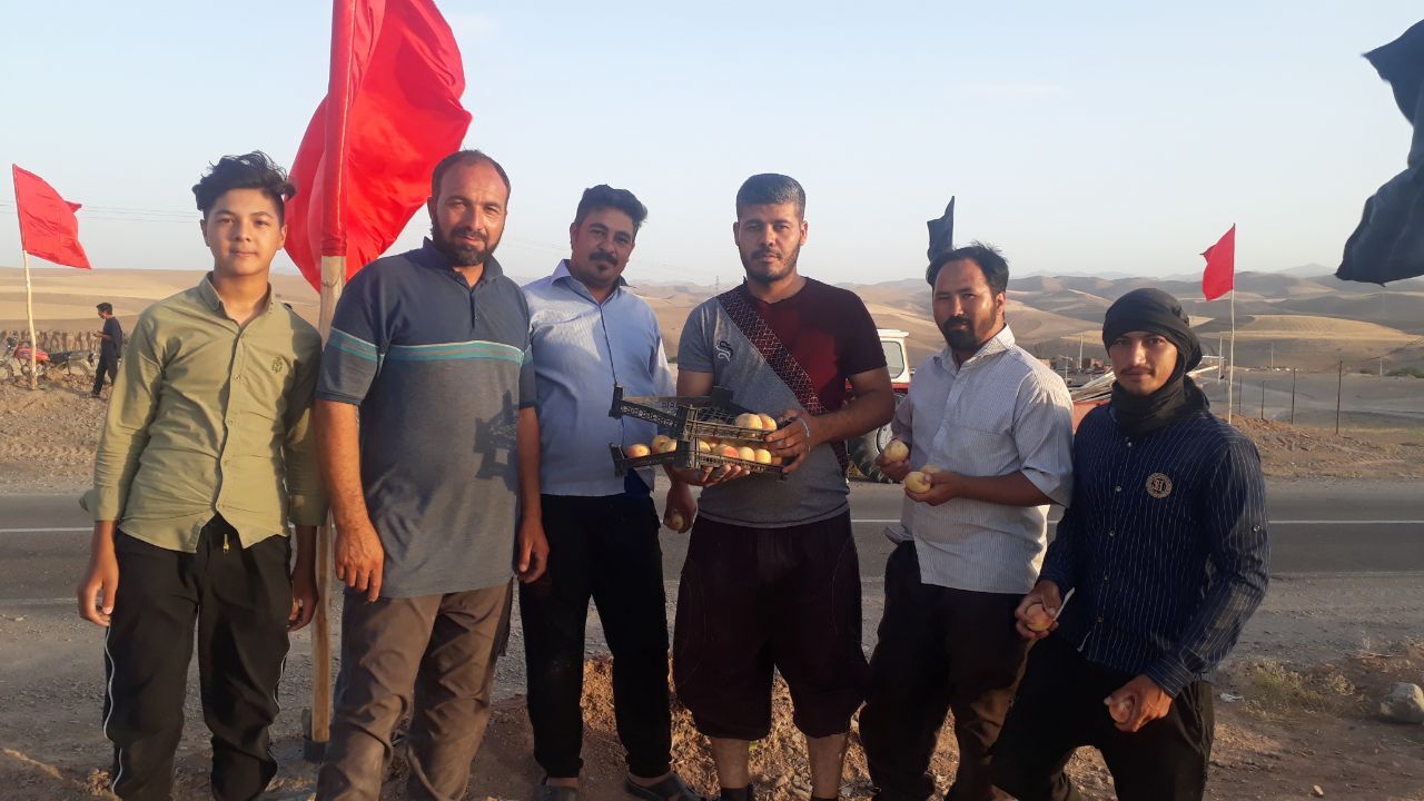تب وتاب مردم روستای قشه توت در آستانه ماه محرم + فیلم و تصاویر