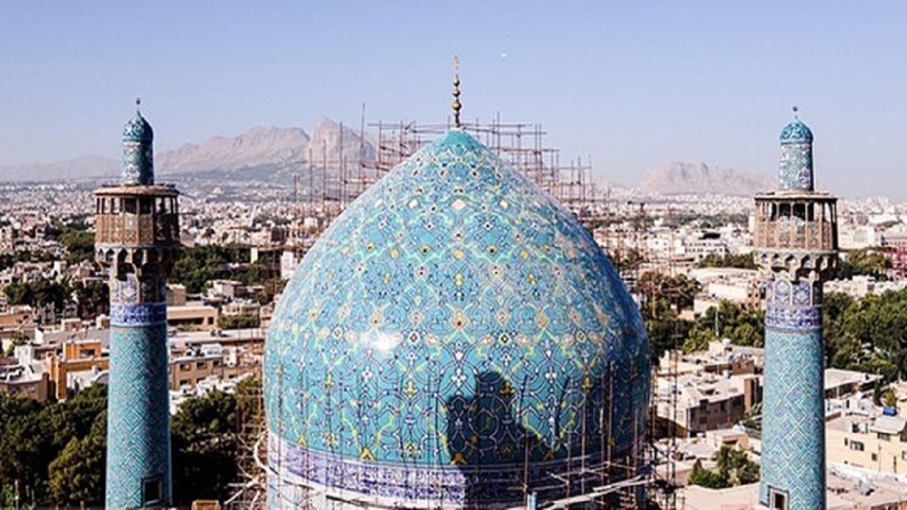 ورود ضرغامی به موضوع مرمت گنبد مسجد امام