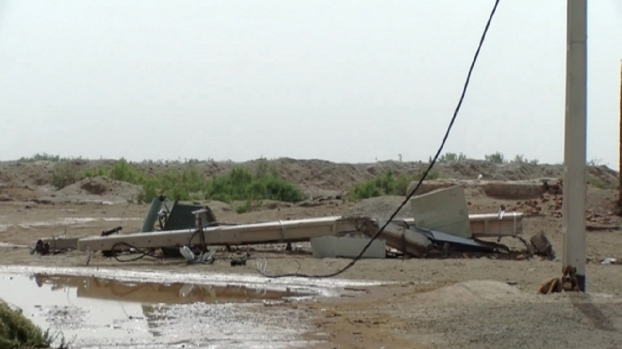 سیل در روستای جعفرآباد مسیله به روایت تصویر