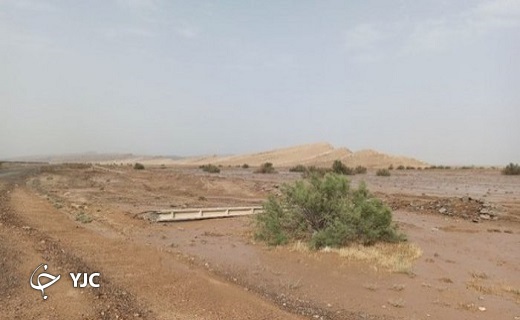 سیل در روستای جعفرآباد مسیله به روایت تصویر
