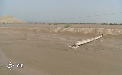 سیل در روستای جعفرآباد مسیله به روایت تصویر