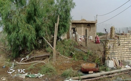 سیل در روستای جعفرآباد مسیله به روایت تصویر