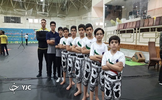 قهرمانی نونهال قمی در رشته میل بازی مسابقات کشوری