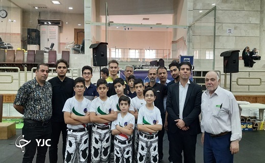 قهرمانی نونهال قمی در رشته میل بازی مسابقات کشوری