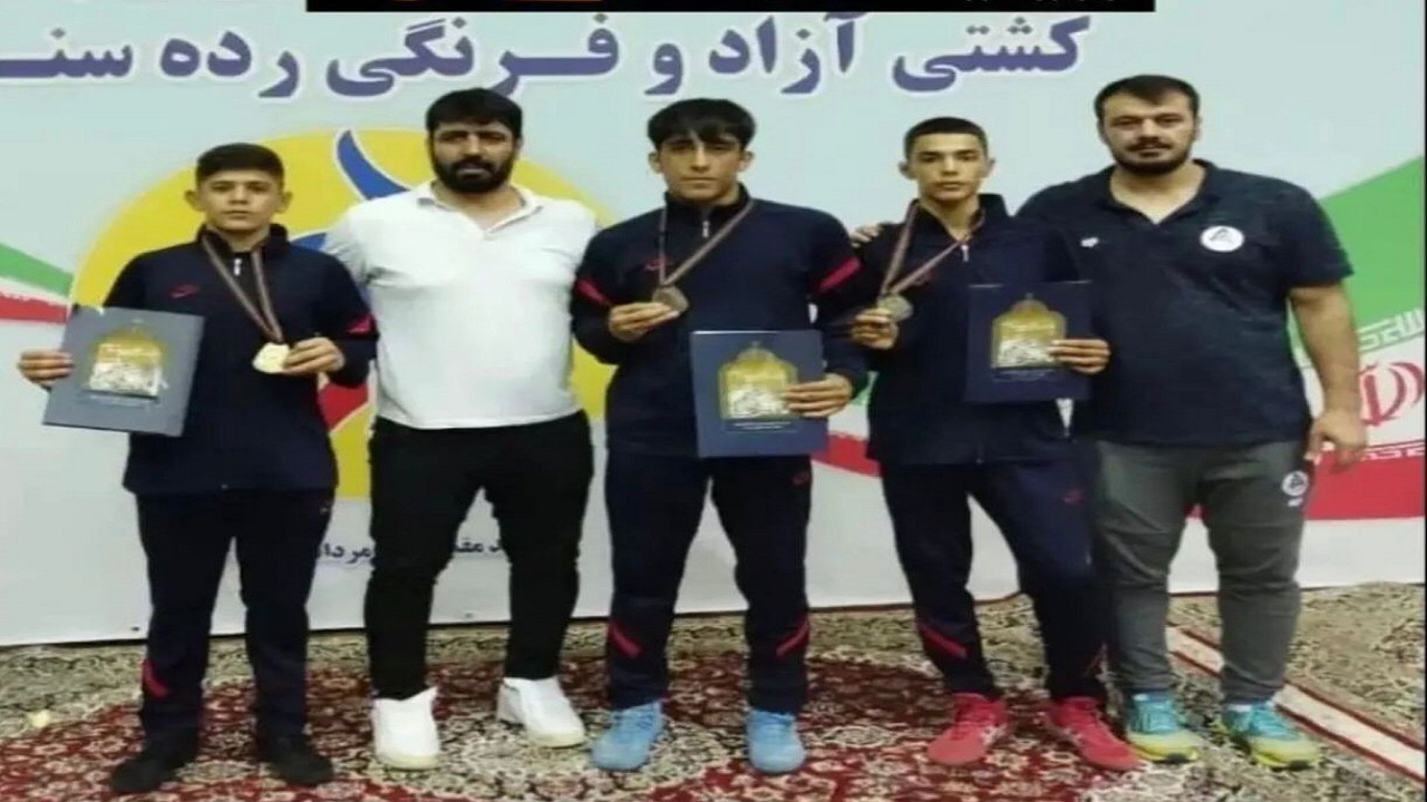 ۵ مدال رنگارنگ حاصل تلاش نوجوانان فرنگی کار قم