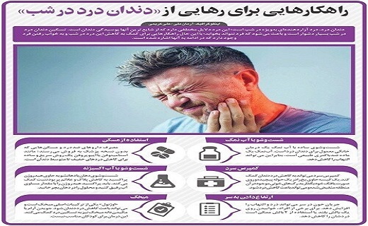۶ ترفند خانگی و ساده برای رهایی از دندان&zwnj;درد در شب