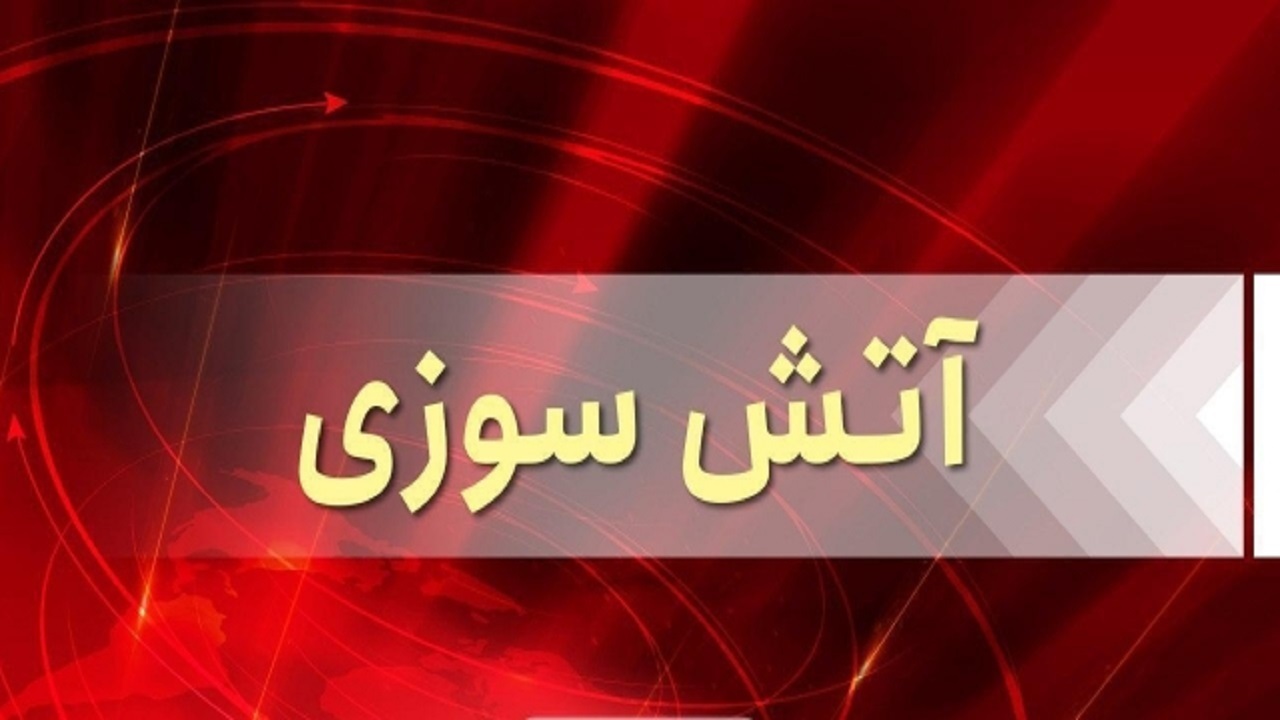 آتش‌سوزی کارخانه کارتن‌‌سازی در کردان +فیلم