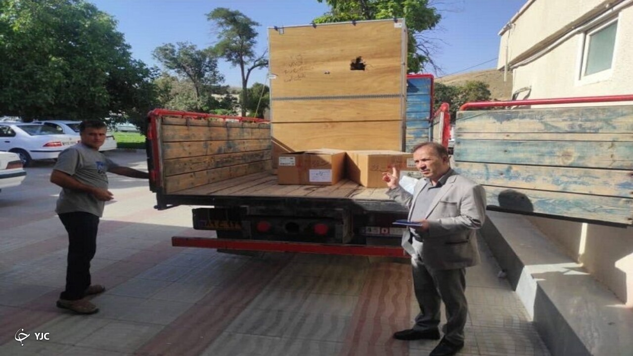 دومین محموله تجهیزات پزشکی به مهاباد رسید