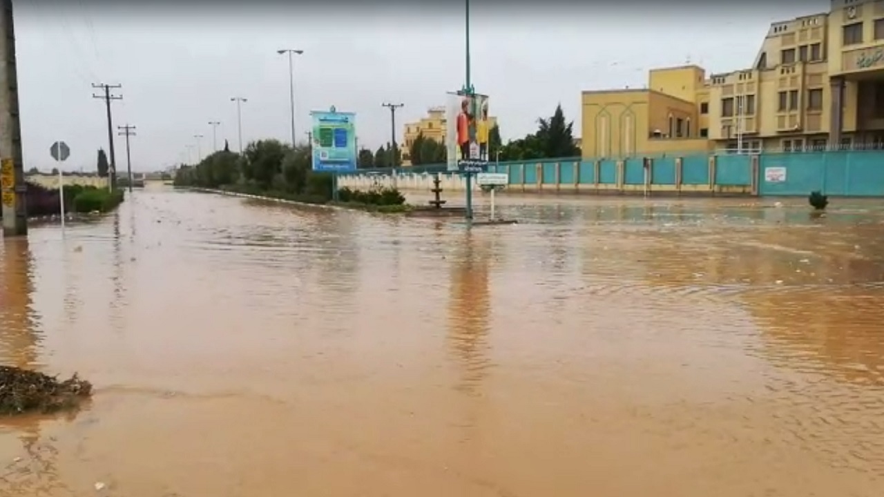 آبگرفتگی سه راه تعاون یزد