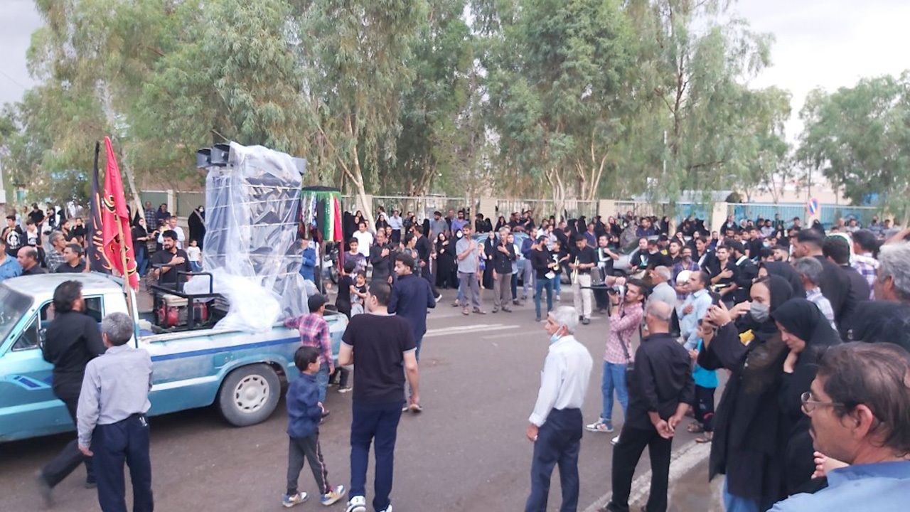 زنگ محرم درشهرستان انار نواخته شد