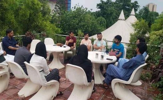 دیدار اعضای رهبری خبرنگاران افغانستان با رهبری فدراسیون خبرنگاران پاکستان + تصاویر
