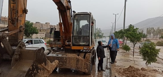  نیرو&zwnj;های مدیریت بحران شهرداری کازرون