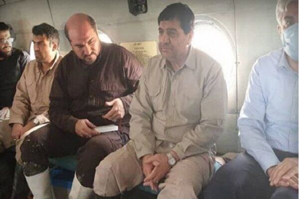 حضور معاون اول رئیس جمهور در مناطق سیل زده فیروزکوه
