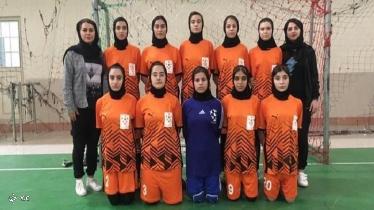 تیم فوتسال بانوان مهابادی قهرمان آذربایجان غربی شد