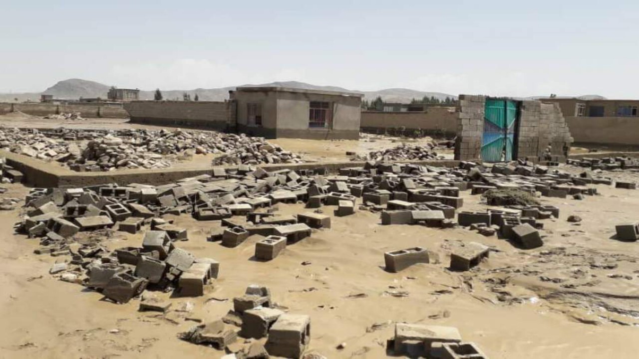 سیلاب در غزنی ۱۰کشته و ۴ زخمی برجای گذاشت
