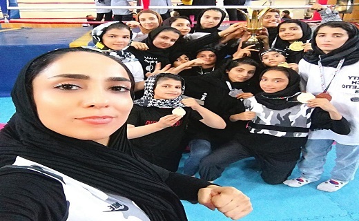 دختران رزمی کار قم به نایب قهرمانی رسیدند +تصاویر