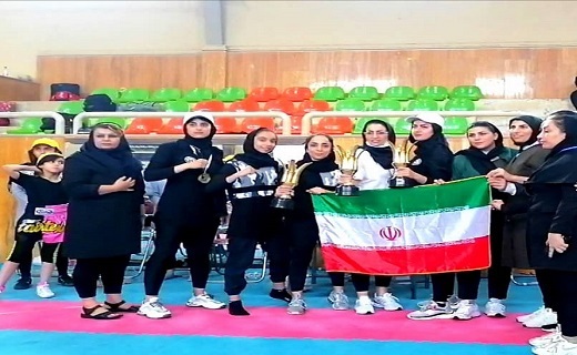 دختران رزمی کار قم به نایب قهرمانی رسیدند +تصاویر