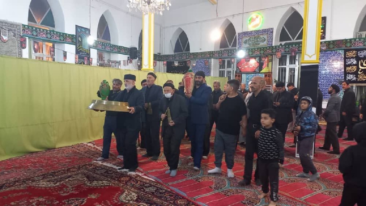 مراسم شب اول محرم در نیر برگزار شد + فیلم
